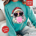 Santa Comfort Colors Merry Womenswear Retro Funny Santa T-Shirts, Hoodie, Sweatshirt - T-Shirt, Sweatshirt, Hoodie