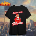 Santa Loves Going Down Chirstmas shirt Unisex T-shirt, Sweatshirt, Hoodie, Long Sleeve Tee - T-Shirt, Sweatshirt, Hoodie