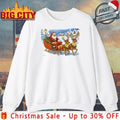 Santa Sleigh Reindeer Christmas 2025 shirt Unisex T-shirt, Sweatshirt, Hoodie, Long Sleeve Tee - T-Shirt, Sweatshirt, Hoodie