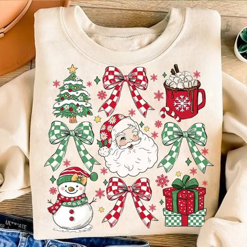 Santa Santa Santa Shirts T-Shirts, Hoodie, Sweatshirt - T-Shirt, Sweatshirt, Hoodie