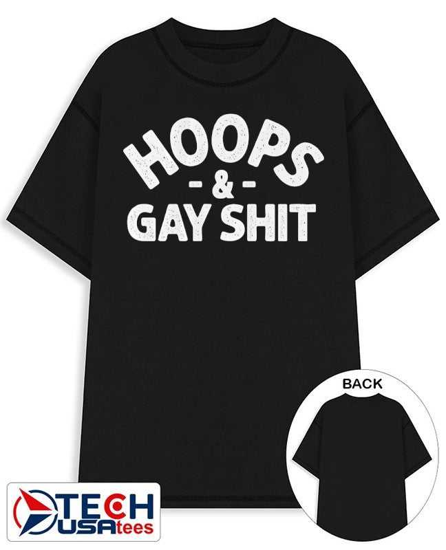 Sarah Spain hoops and gay shit shirt Unisex T-shirt, Sweatshirt, Hoodie, Long Sleeve Tee - T-Shirt, Sweatshirt, Hoodie