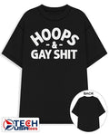 Sarah Spain hoops and gay shit shirt Unisex T-shirt, Sweatshirt, Hoodie, Long Sleeve Tee - T-Shirt, Sweatshirt, Hoodie