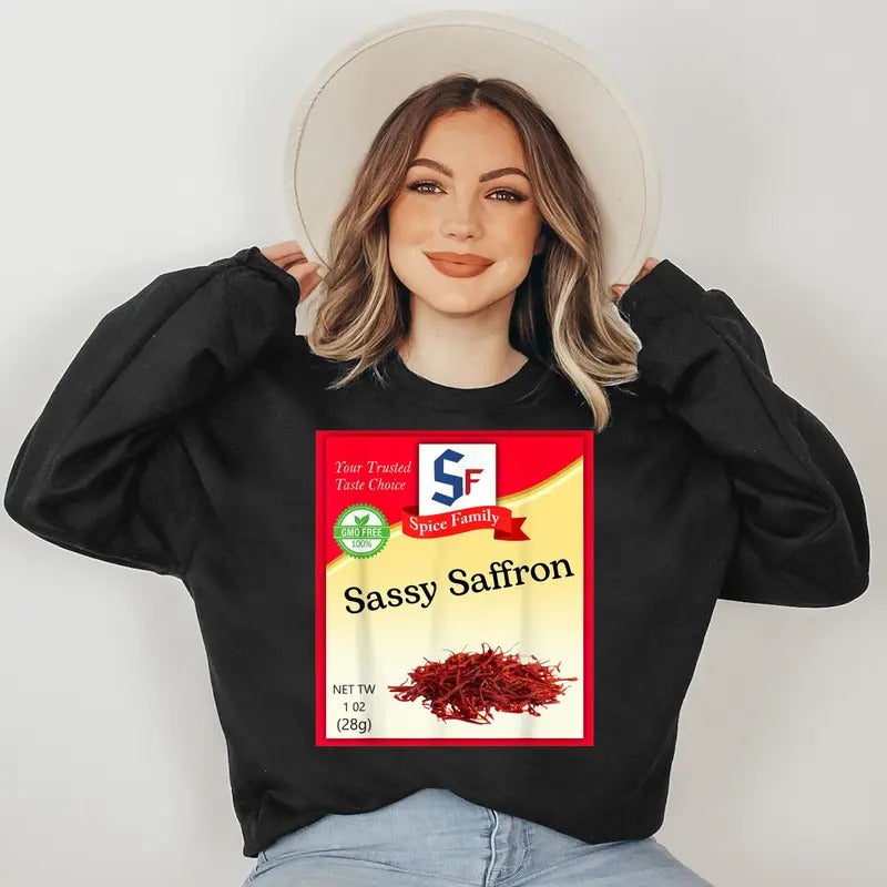 Sassy Saffron Condiment Costume Spice Costumes T-Shirts, Hoodie, Sweatshirt - T-Shirt, Sweatshirt, Hoodie