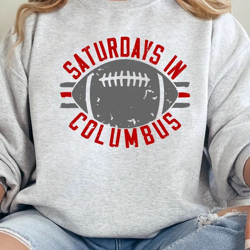 Saturday'S Columbus Ohio State College T-Shirts, Hoodie, Sweatshirt - T-Shirt, Sweatshirt, Hoodie