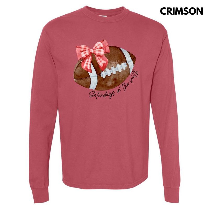 Saturdays South Football Long Sleeve Comfort Colors 'NLB' T-Shirts, Hoodie, Sweatshirt - T-Shirt, Sweatshirt, Hoodie