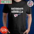 Saturdays are for the Cowbells Mississippi State College shirt Unisex T-shirt, Sweatshirt, Hoodie, Long Sleeve Tee - T-Shirt, Sweatshirt, Hoodie
