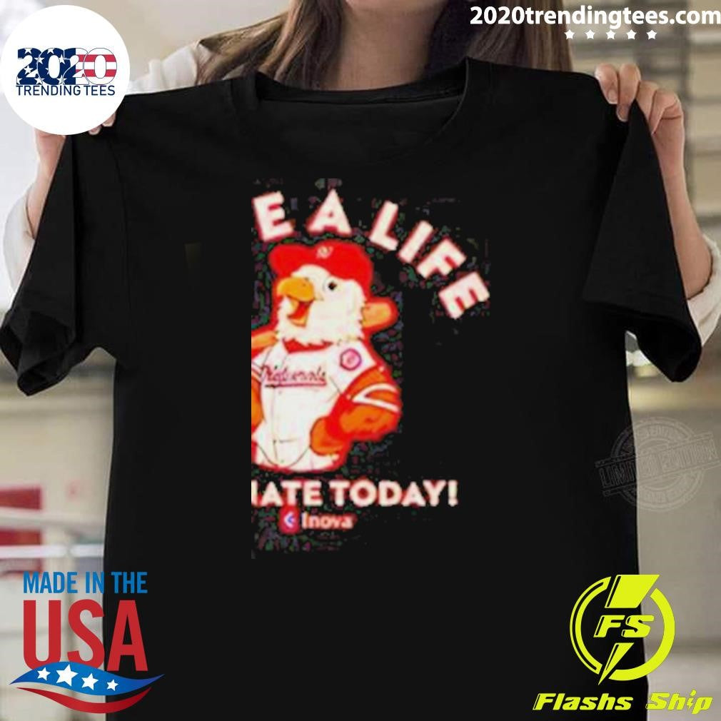 Save A Life Donate Today Washington Nationals Baseball Inova Blood Drives 2026 Shirt Unisex T-shirt, Sweatshirt, Hoodie, Long Sleeve Tee - T-Shirt, Sweatshirt, Hoodie
