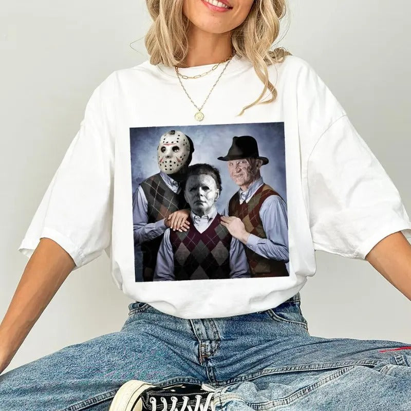 Scary Movie Three Brother Character Movie Funny Happy Spooky Season T-Shirts, Hoodie, Sweatshirt - T-Shirt, Sweatshirt, Hoodie