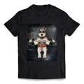 Schnauzer Dog Muscle Workout Barbell Weightlifting Gym Made USA T-Shirts, Hoodie, Sweatshirt - T-Shirt, Sweatshirt, Hoodie