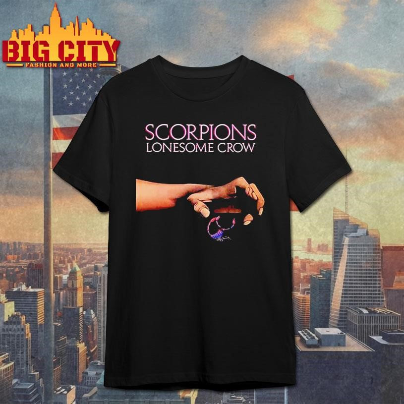 Scorpions Lonesome Crow 1972 Shirt Unisex T-shirt, Sweatshirt, Hoodie, Long Sleeve Tee - T-Shirt, Sweatshirt, Hoodie