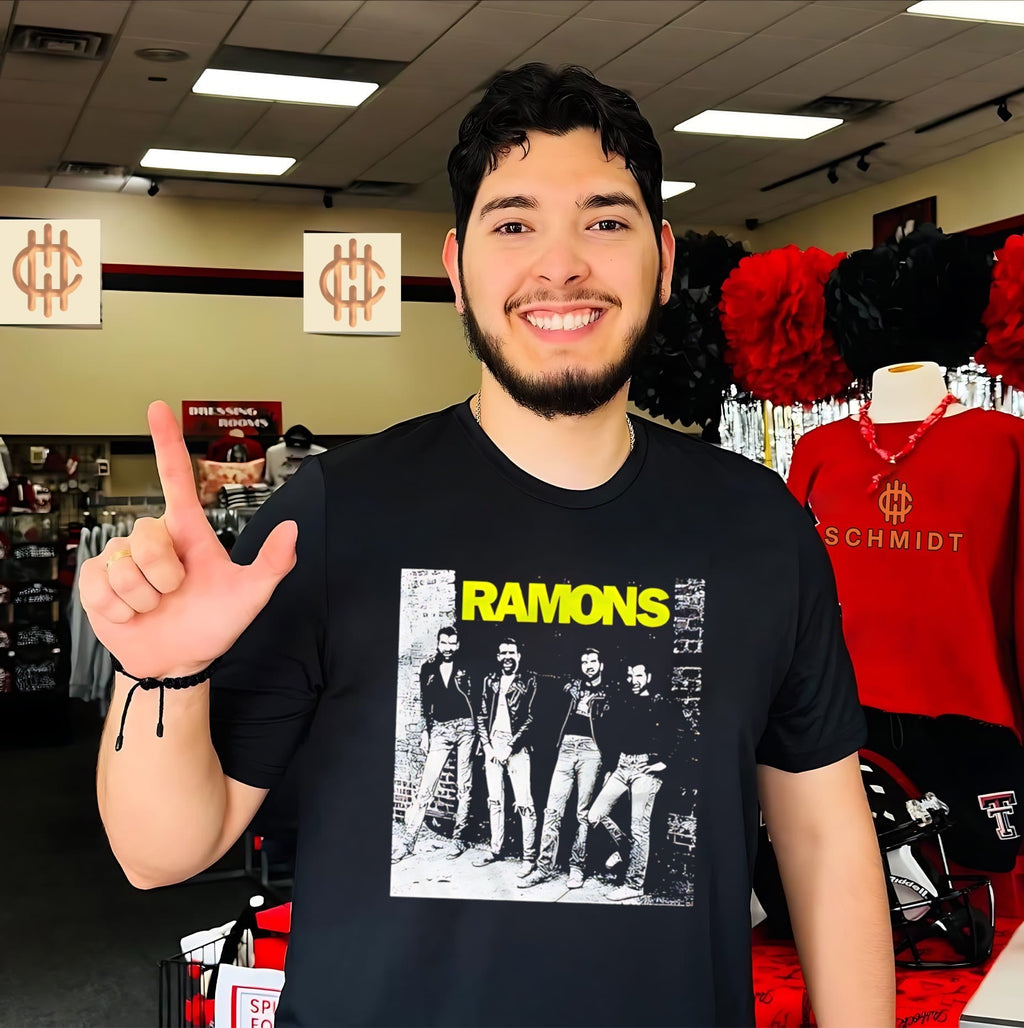 Scott Hall Ramons parody of Ramones band logo shirt Unisex T-shirt, Sweatshirt, Hoodie, Long Sleeve Tee - T-Shirt, Sweatshirt, Hoodie