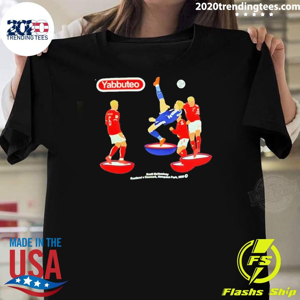 Scott McTominays Yabbuteo cartoon Football 2026 Shirt Unisex T-shirt, Sweatshirt, Hoodie, Long Sleeve Tee - T-Shirt, Sweatshirt, Hoodie