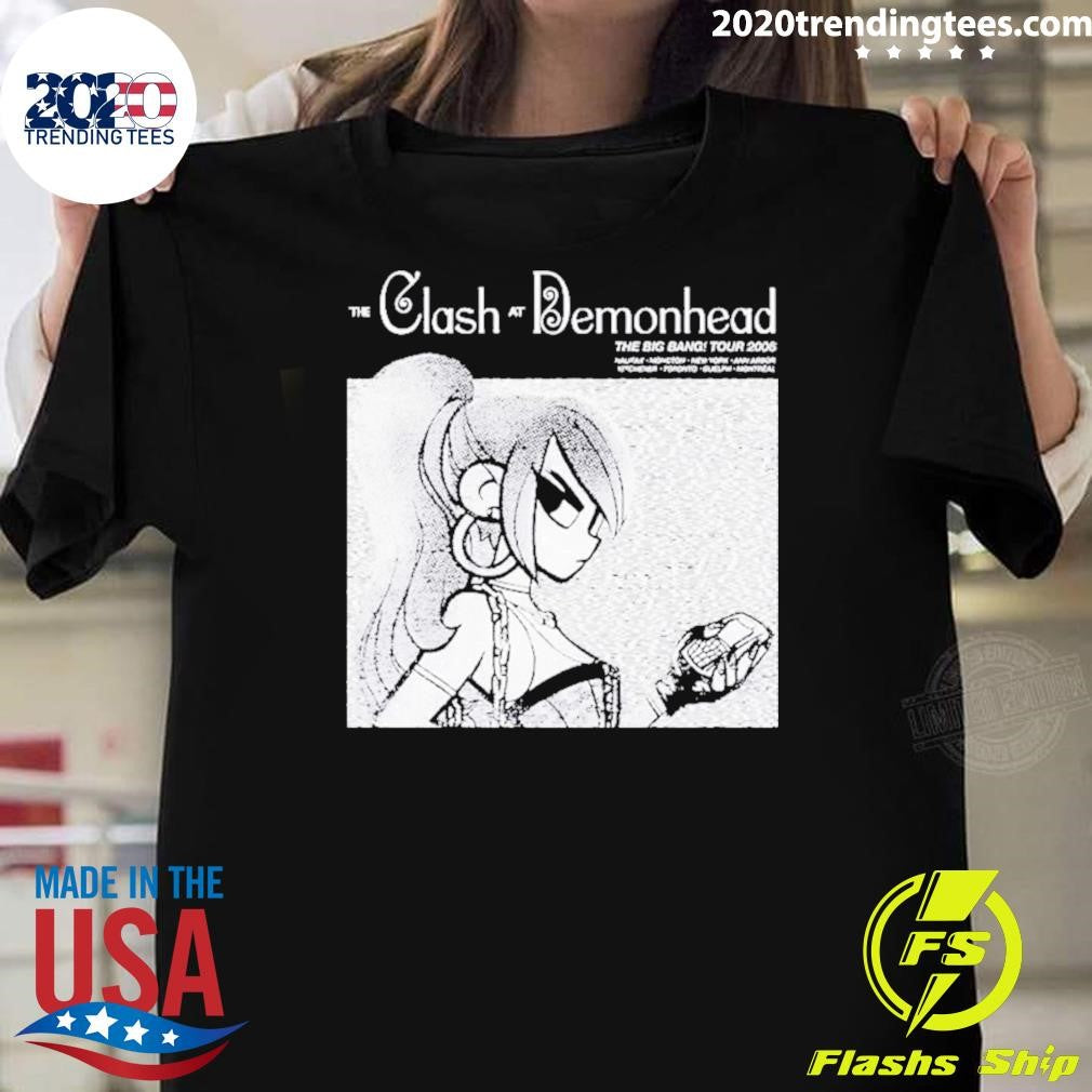Scott Pilgrim Vol 3 Scott Pilgrim And The Infinite Sadness 20th Anniversary Merch The Clash At Demonhead The Big Bang Tour 2006 Shirt - T-Shirt, Sweatshirt, Hoodie