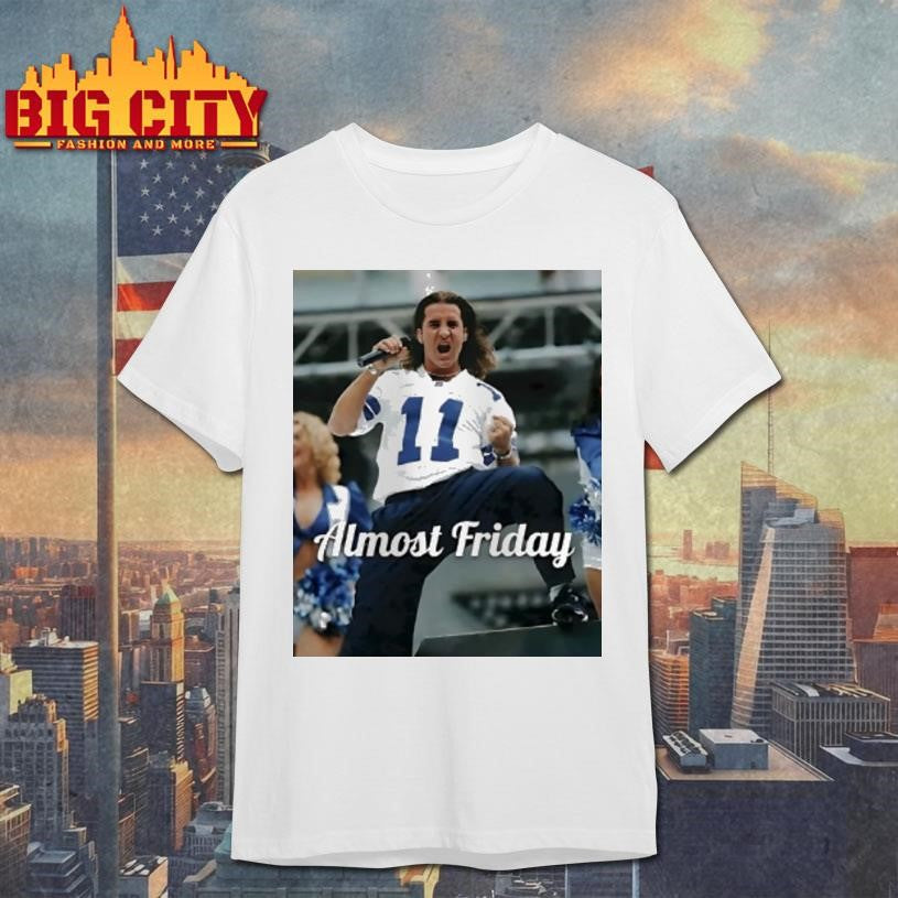 Scott Stapp Creed 2001 Dallas Cowboys Half Time Show Almost Friday Shirt Unisex T-shirt, Sweatshirt, Hoodie, Long Sleeve Tee - T-Shirt, Sweatshirt, Hoodie