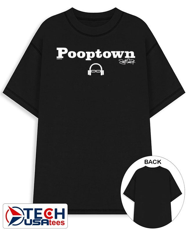 Scott Van Pelt Pooptown signature shirt Unisex T-shirt, Sweatshirt, Hoodie, Long Sleeve Tee - T-Shirt, Sweatshirt, Hoodie