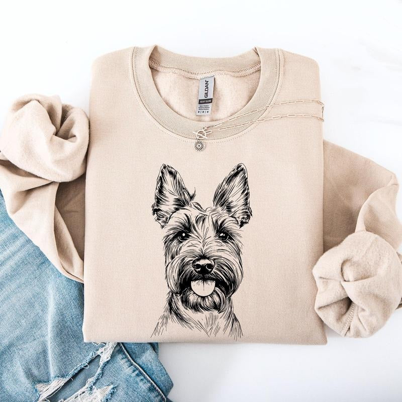 Scottish Terrier Pet Dog Breed Crew Neck T-Shirts, Hoodie, Sweatshirt - T-Shirt, Sweatshirt, Hoodie
