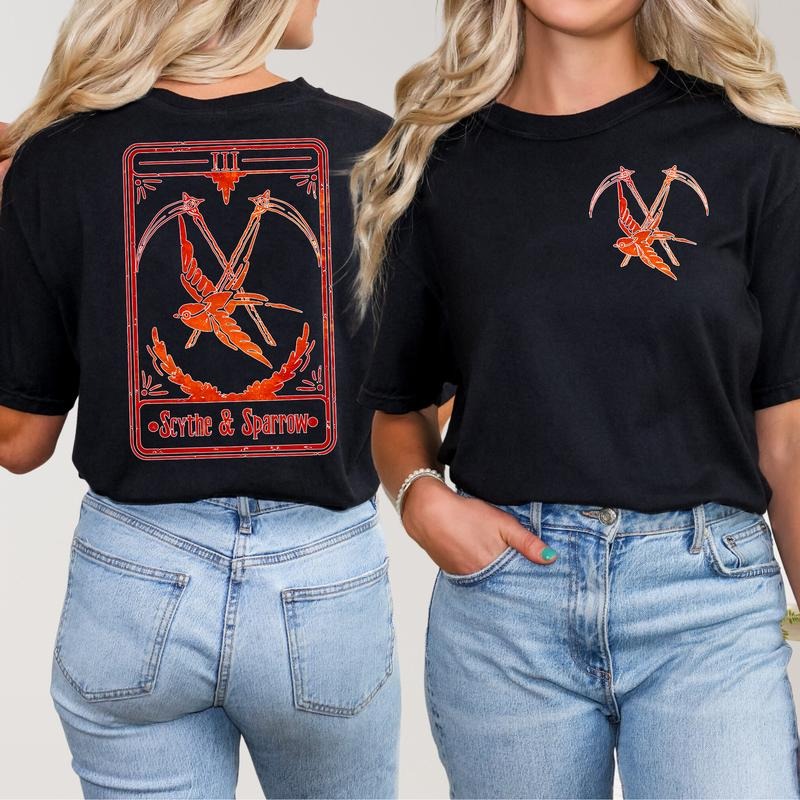 Scythe & Sparrow 2 Sided Butcher Blackbird Brynne Weaver Smut Bookish T-Shirts, Hoodie, Sweatshirt - T-Shirt, Sweatshirt, Hoodie