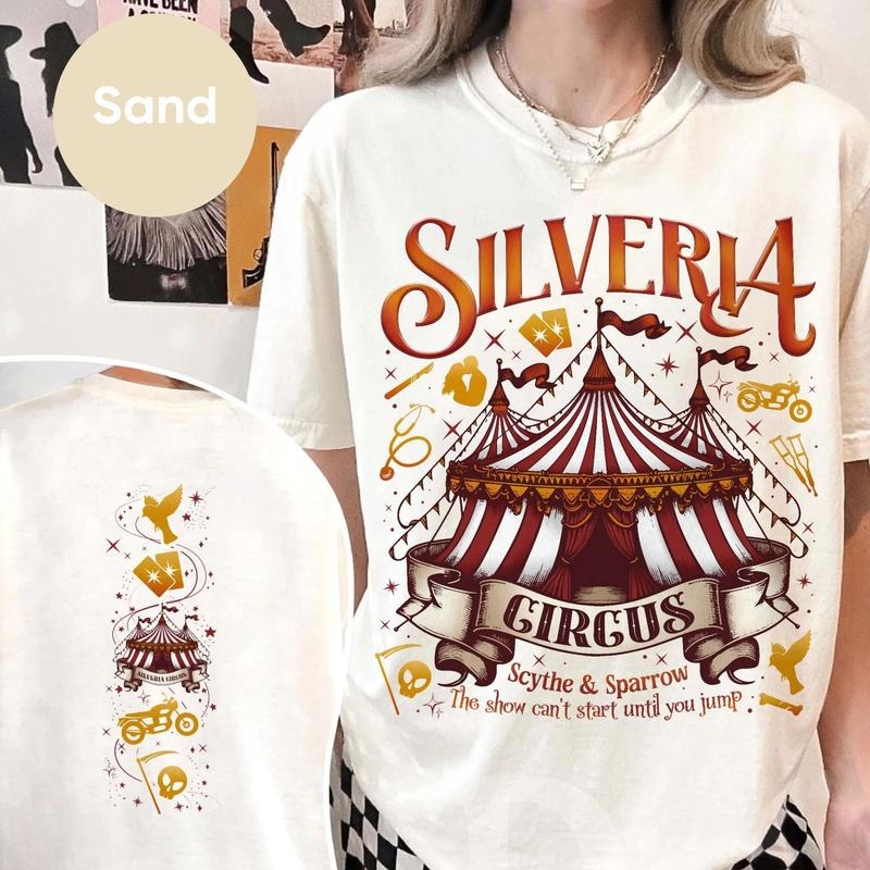 Scythe & Sparrow Silveria Circus Butcher Blackbird Inspired Dark Romance Book Brynne Weaver T-Shirts, Hoodie, Sweatshirt - T-Shirt, Sweatshirt, Hoodie
