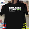 Seahawks Today by Chat Sports Shirt Unisex T-shirt, Sweatshirt, Hoodie, Long Sleeve Tee - T-Shirt, Sweatshirt, Hoodie