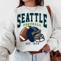 Seattle Football Vintage Seattle Football Fan Seattle Cotton Fit T-Shirts, Hoodie, Sweatshirt - T-Shirt, Sweatshirt, Hoodie