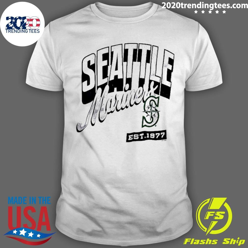 Seattle Mariners Est 1977 Logo Shirt Unisex T-shirt, Sweatshirt, Hoodie, Long Sleeve Tee - T-Shirt, Sweatshirt, Hoodie