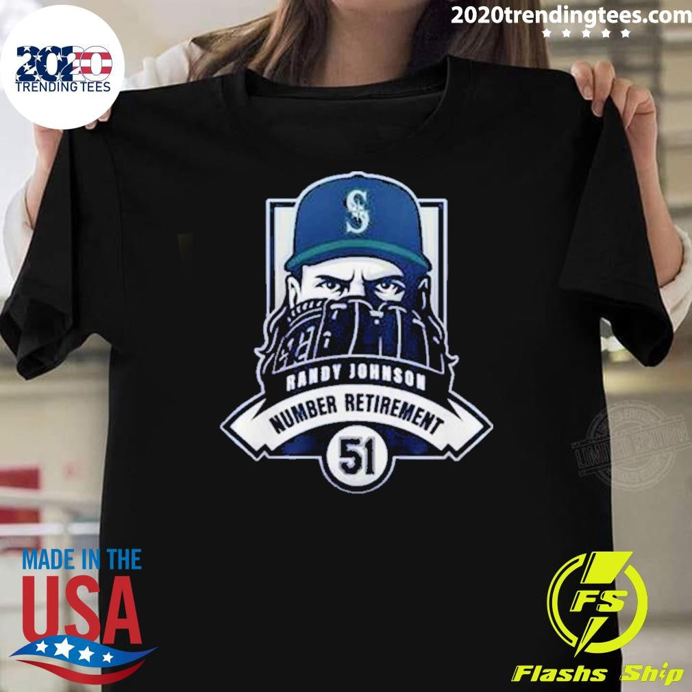 Seattle Mariners Honoring Randy Johnson 2026 Night Shirt Unisex T-shirt, Sweatshirt, Hoodie, Long Sleeve Tee - T-Shirt, Sweatshirt, Hoodie