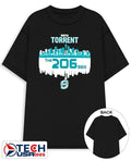 Seattle Torrent The 206 Sea Hockey City skyline shirt Unisex T-shirt, Sweatshirt, Hoodie, Long Sleeve Tee - T-Shirt, Sweatshirt, Hoodie
