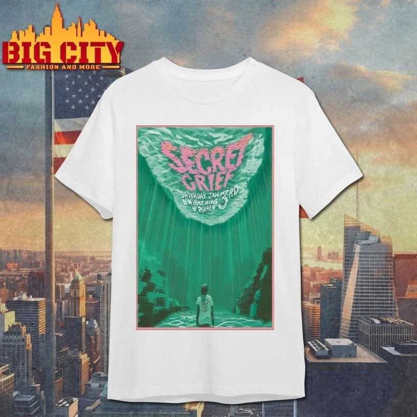 Secret Grief In Grand Rapids MI On Jan 3 2026 Poster shirt Unisex T-shirt, Sweatshirt, Hoodie, Long Sleeve Tee - T-Shirt, Sweatshirt, Hoodie