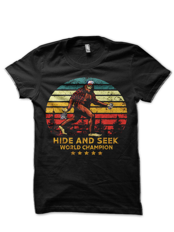 Hide Seek World Champion Black T-Shirts, Hoodie, Sweatshirt - T-Shirt, Sweatshirt, Hoodie