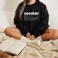 Seester Noun Seester Definition Best Sister T-Shirts, Hoodie, Sweatshirt - T-Shirt, Sweatshirt, Hoodie