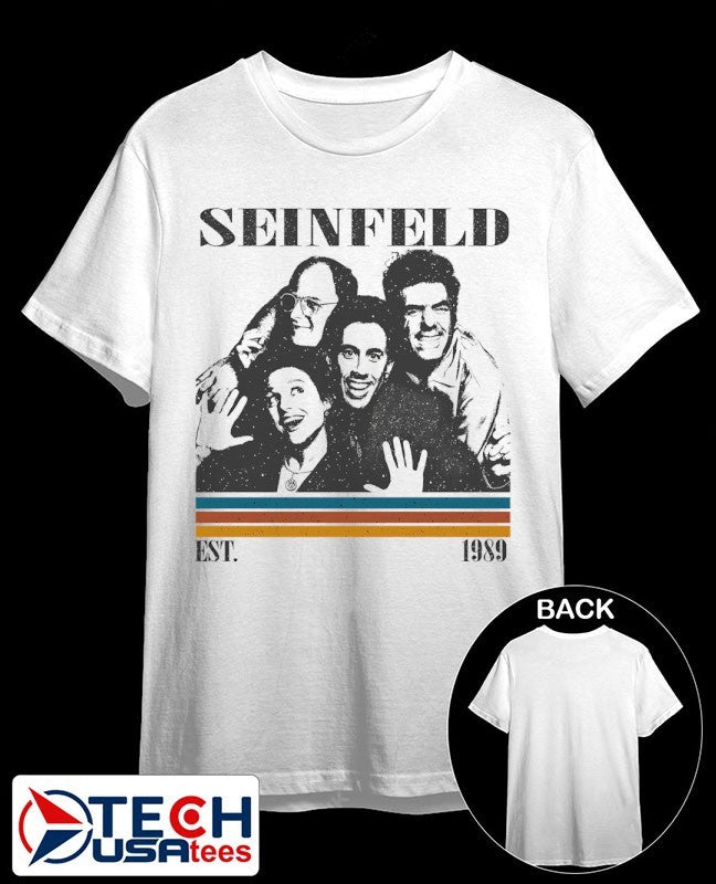 Seinfeld est 1989 vintage shirt Unisex T-shirt, Sweatshirt, Hoodie, Long Sleeve Tee - T-Shirt, Sweatshirt, Hoodie