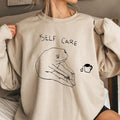 Self Care Funny Frog Self Care Frog Yoga Funny Trending Frog Self Care Positive T-Shirts, Hoodie, Sweatshirt - T-Shirt, Sweatshirt, Hoodie