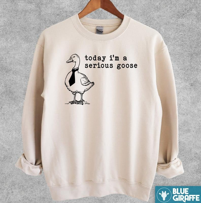 Serious Goose Funny T-Shirts, Hoodie, Sweatshirt - T-Shirt, Sweatshirt, Hoodie