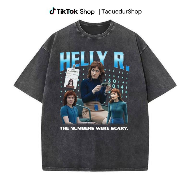 Severance Helly R Severance Vintage Cotton TV Lovers Lumon Macrodata Refinement T-Shirts, Hoodie, Sweatshirt - T-Shirt, Sweatshirt, Hoodie