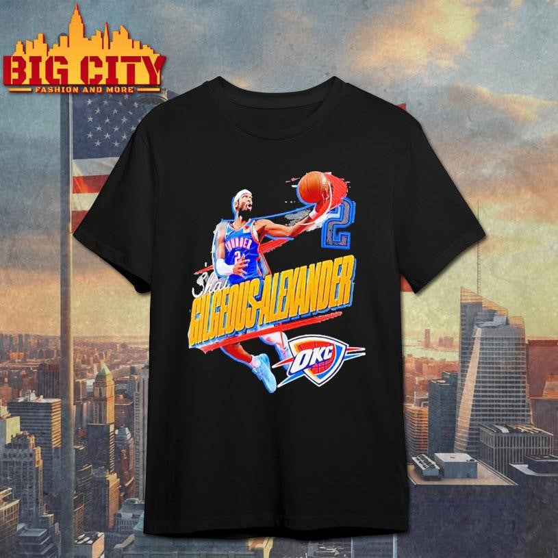 Shai Gilgeous-Alexander Oklahoma City Thunder Start of Season 2025 Shirt Unisex T-shirt, Sweatshirt, Hoodie, Long Sleeve Tee - T-Shirt, Sweatshirt, Hoodie