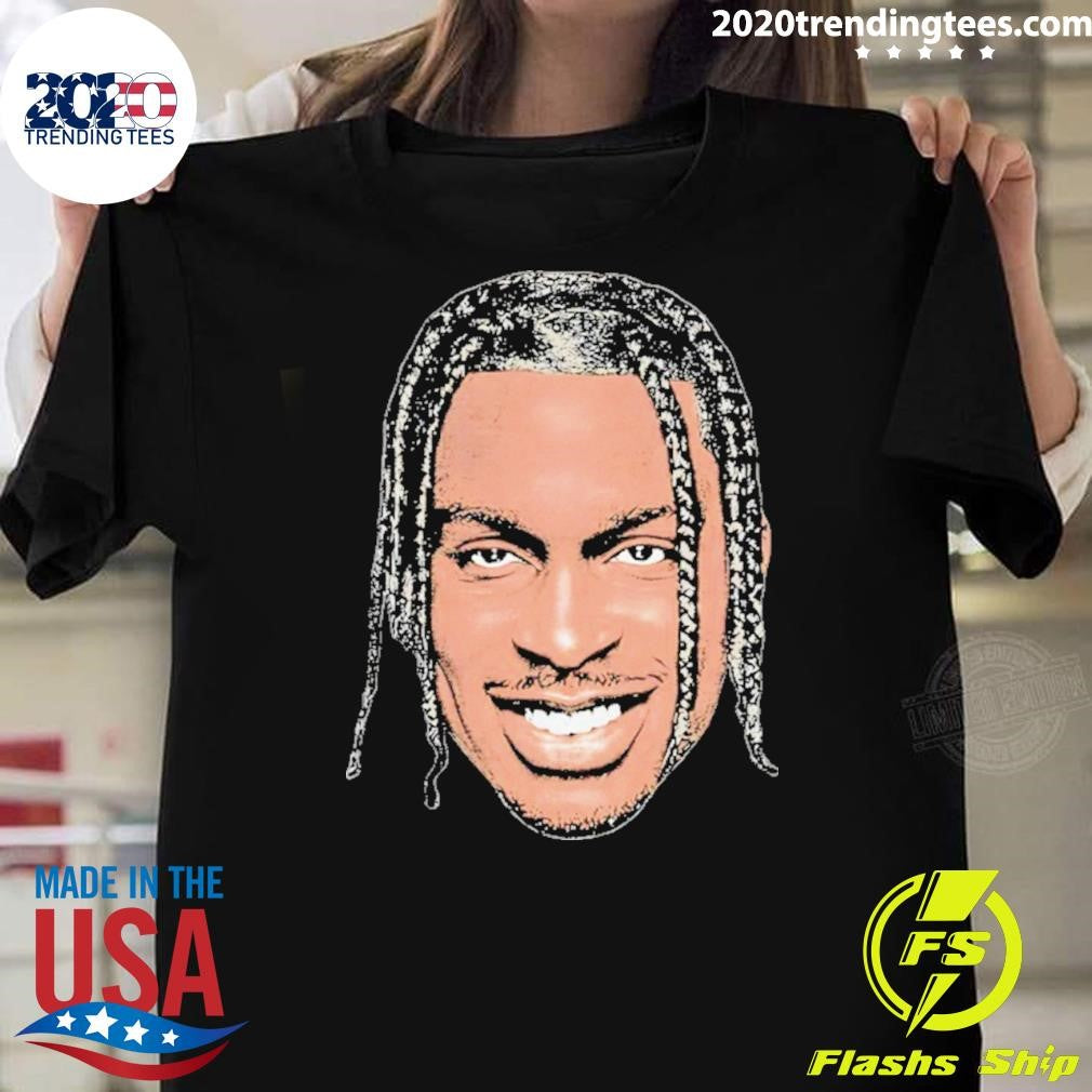 Shai Gilgeous-alexander Big Head Bootleg Vintage Shirt Unisex T-shirt, Sweatshirt, Hoodie, Long Sleeve Tee - T-Shirt, Sweatshirt, Hoodie