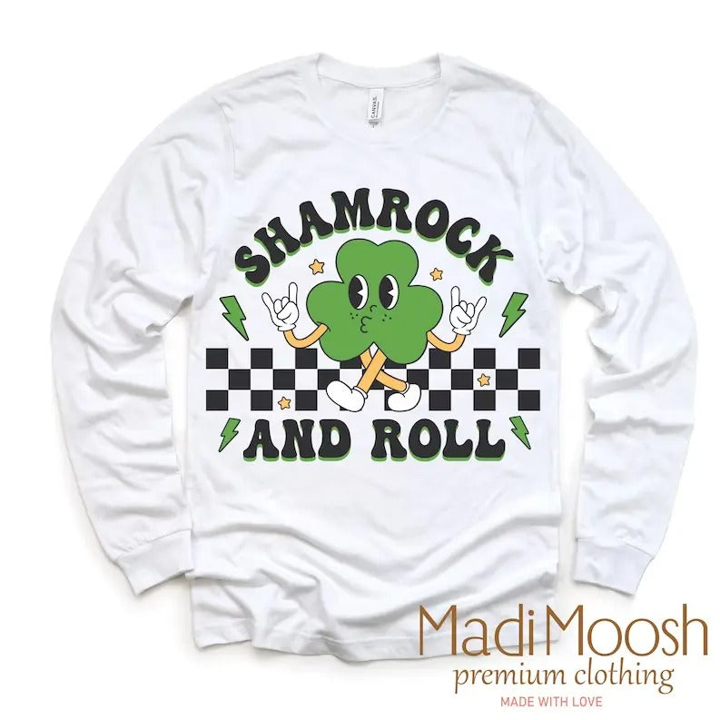 Shamrock Roll St Patrick'S Day T-Shirts, Hoodie, Sweatshirt - T-Shirt, Sweatshirt, Hoodie