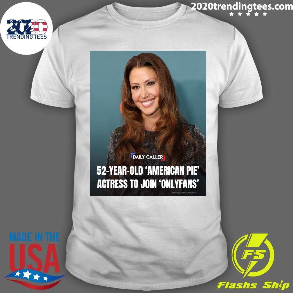 Shannon Elizabeth 52 Year Old American Pie Actress To Join Onlyfans Shirt Unisex T-shirt, Sweatshirt, Hoodie, Long Sleeve Tee - T-Shirt, Sweatshirt, Hoodie