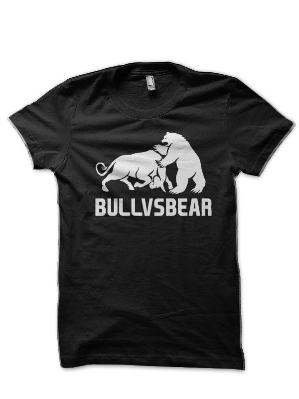 Share Market Bull Vs Bear Black T-Shirts, Hoodie, Sweatshirt - T-Shirt, Sweatshirt, Hoodie