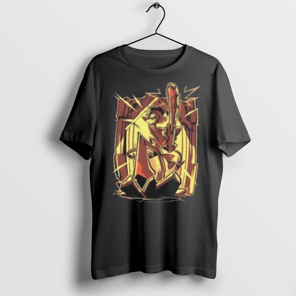 Shark Robot Helluva Boss Striker Halloween T Shirts Unisex T-shirt, Sweatshirt, Hoodie, Long Sleeve Tee - T-Shirt, Sweatshirt, Hoodie