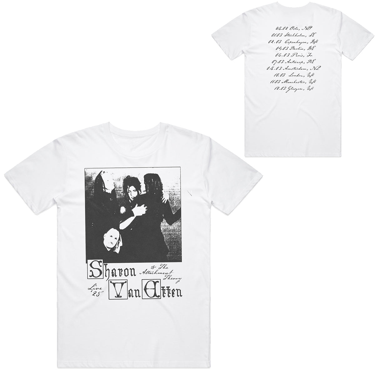 Sharon Van Etten & Attachment Theory White Tour T-Shirts, Hoodie, Sweatshirt - T-Shirt, Sweatshirt, Hoodie