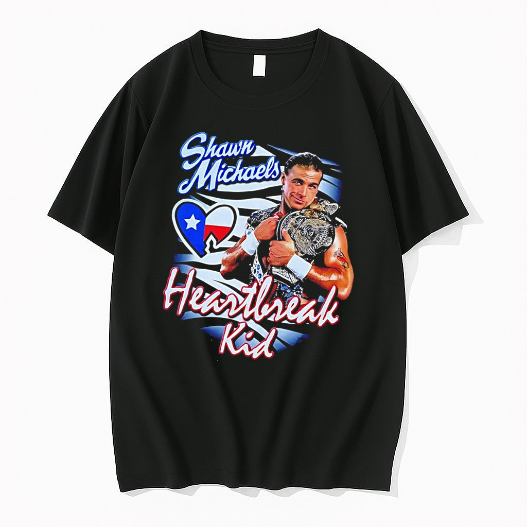 Shawn Michaels Heartbreak Kid Graphic Tee Tshirts Sweater Hoodie Jpg Unisex T-shirt, Sweatshirt, Hoodie, Long Sleeve Tee - T-Shirt, Sweatshirt, Hoodie