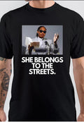 She Belongs Streets T-Shirts, Hoodie, Sweatshirt - T-Shirt, Sweatshirt, Hoodie