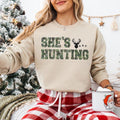 She'S Hunting Retro Hunting Season My Hunting Wife Era Retro Camo Hunting Shirt Deer Duck Hunting T-Shirts, Hoodie, Sweatshirt - T-Shirt, Sweatshirt, Hoodie