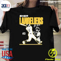 Shea Langeliers 23 Athletics Baseball Slugger Swing Signature Shirt Unisex T-shirt, Sweatshirt, Hoodie, Long Sleeve Tee - T-Shirt, Sweatshirt, Hoodie