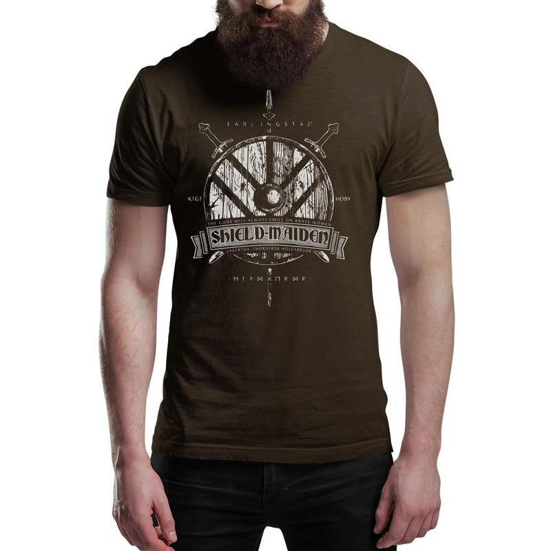 Shield Maiden Viking Victory Valhalla Shirt Norway Norse Mythology Viking Shirt Warrior T-Shirts, Hoodie, Sweatshirt - T-Shirt, Sweatshirt, Hoodie