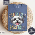 Shihtzu Mama Comfort Colors Dog Mom Cute Mama T-Shirts, Hoodie, Sweatshirt - T-Shirt, Sweatshirt, Hoodie