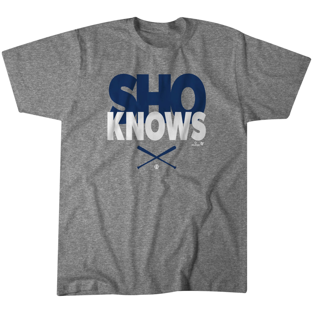 Shohei Ohtani Sho Knows Los Angeles Baseball T-Shirts, Hoodie, Sweatshirt - T-Shirt, Sweatshirt, Hoodie