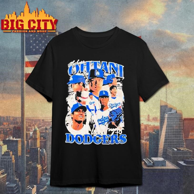 Shohei Ohtani Los Angeles Dodgers Baseball Player Collage Shirt Unisex T-shirt, Sweatshirt, Hoodie, Long Sleeve Tee - T-Shirt, Sweatshirt, Hoodie
