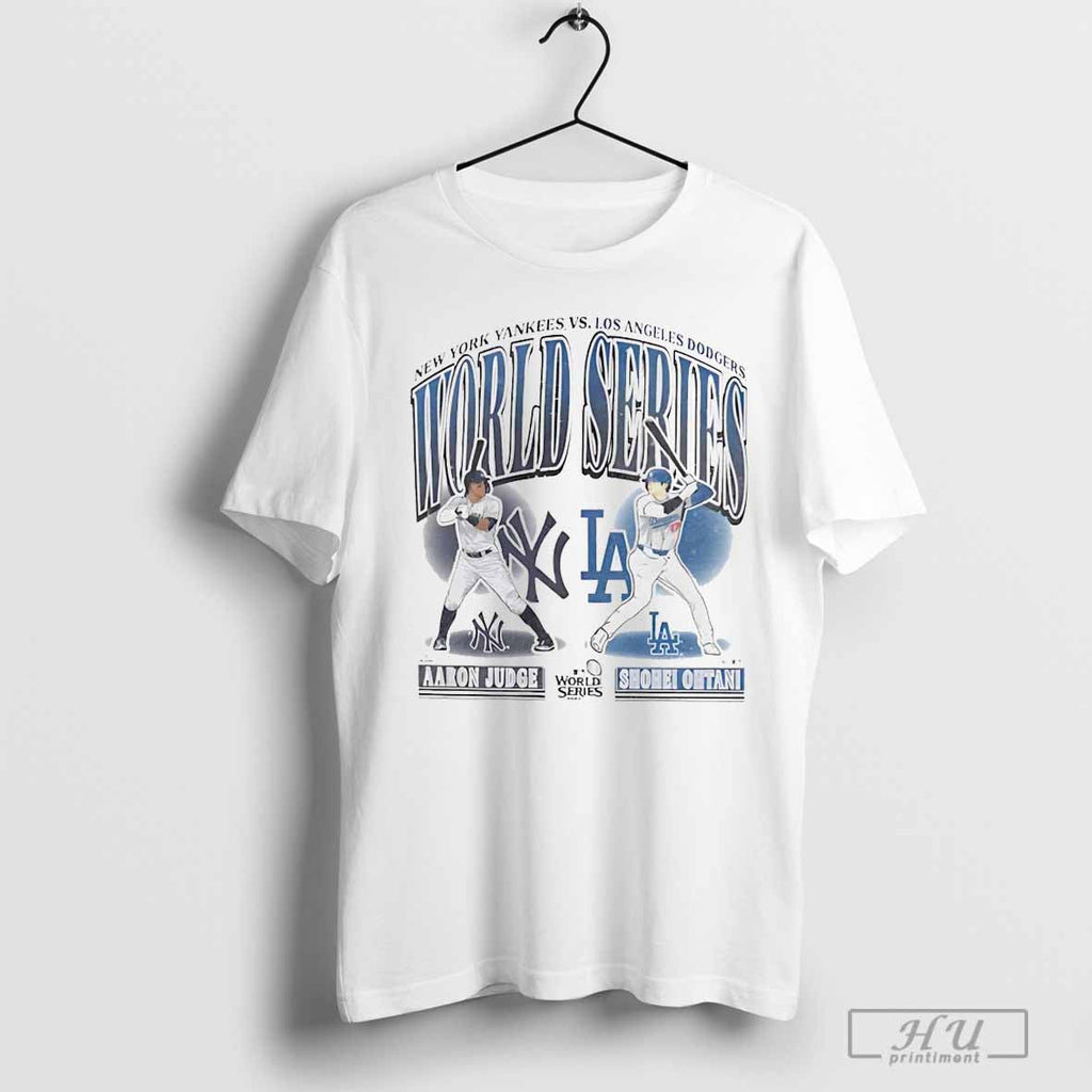Shohei Ohtani Vs Aaron Judge Yankees Vs Dodgers 2024 World Series Matchup Unisex T-shirt, Sweatshirt, Hoodie, Long Sleeve Tee - T-Shirt, Sweatshirt, Hoodie